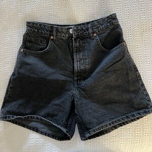 Zara Mom Jean Shorts